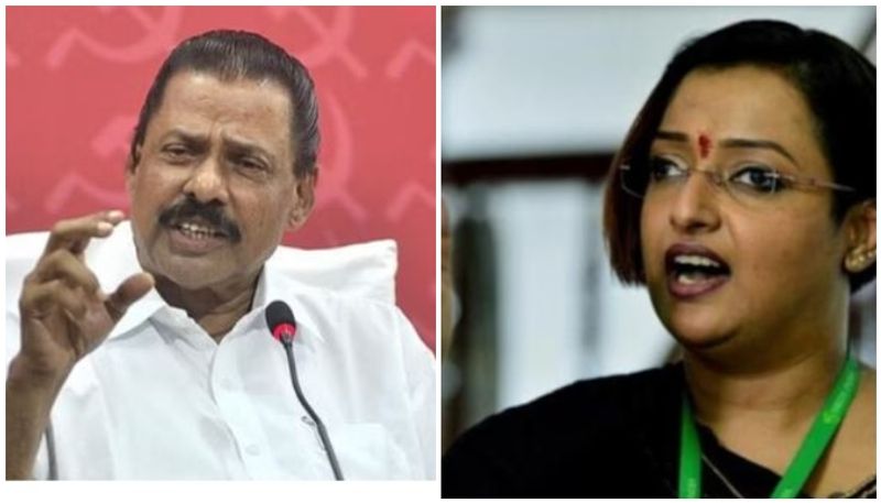  allegation against cpm state secretary mv govindan; investigation in defamation case against Swapna Suresh has stalled 