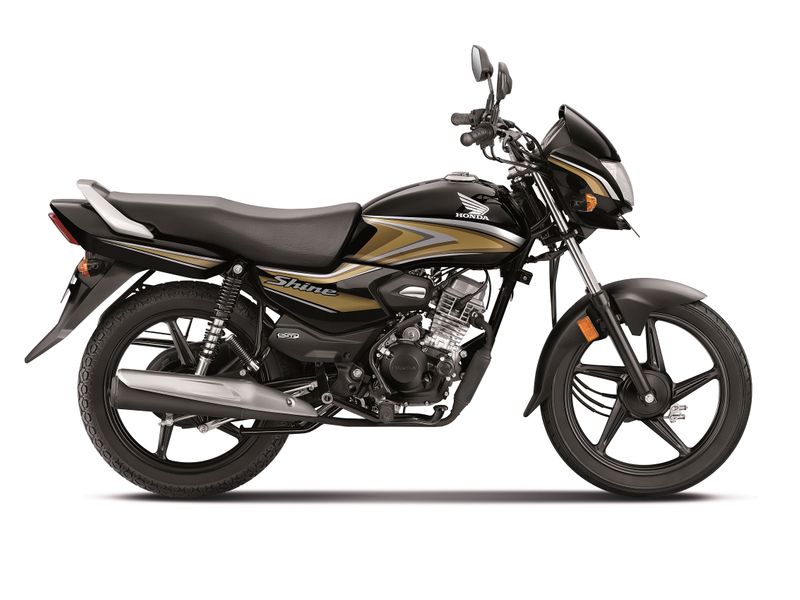 Honda motorcycle India launch most affordable and fuel efficient bike Shine 100 with rs 64900 ckm 