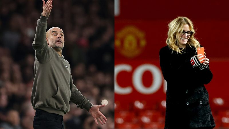 football Throwing it back - Manchester United teases Man City after Pep Guardiola reveals Julia Roberts failed him-ayh