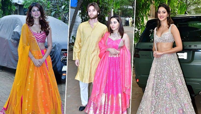 Alanna Panday Sangeet ceremony: Ananya Panday, Aaliyah Kashyap, Palak Tiwari up style game in alluring outfits vma