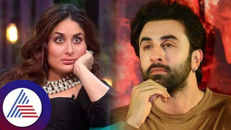 Raha should not ask why Taimur photo is clicked not mine says Ranbir Kapoor in Kareena Kapoor show vcs 