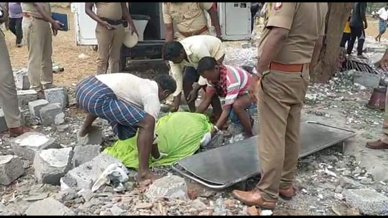 2 persons killed and one person highly injured in crackers godown fire accident in dharmapuri