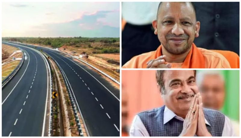 Yogi Adityanath And Nitin Gadkari inaugurate 18 road projects worth 10000 crore for eastern UP prn