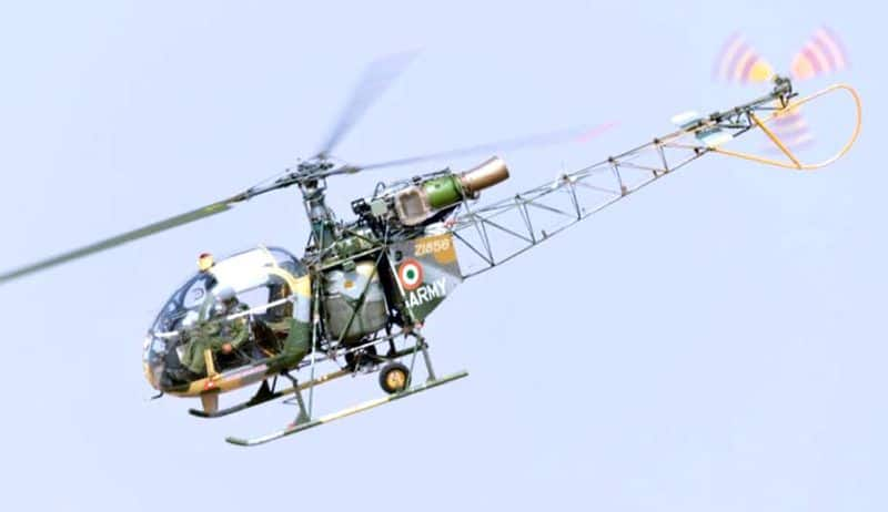 Army Aviation Cheetah helicopter crashes in Bomdila, Arunachal Pradesh