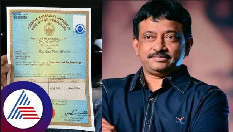 Director Ram Gopal Varma thrilled to receive b tech degree after 37 years vcs