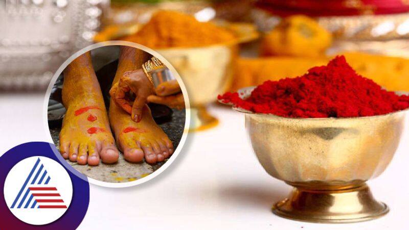 Astro Benefits Of Applying Kumkum On Feet