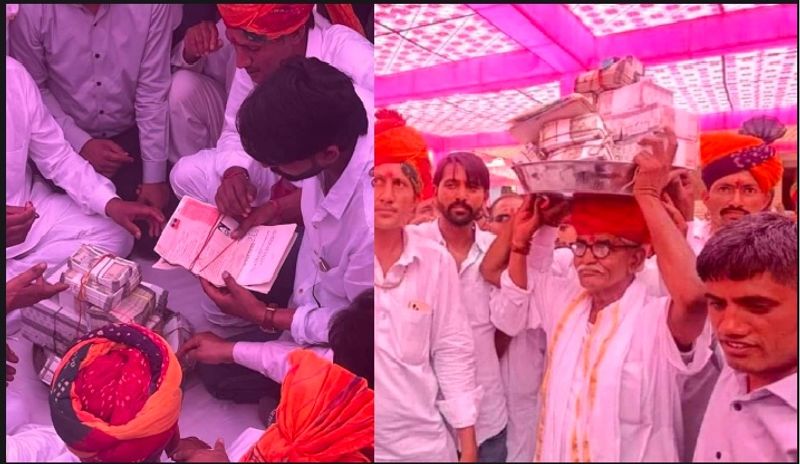 maternal grandfather and uncle gifts bride which value 3 crore in mayra ceremony at Rajasthans Nagpur akb