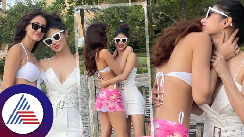 Mouni Roy got cozy with Disha Patni  pictures Viral  