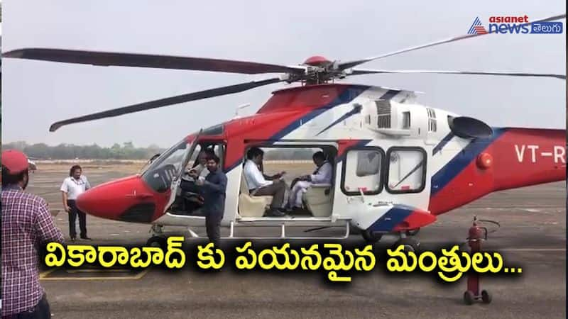 Hailstorm rain damaged crops in Vikarabad ... Today Ministers inspects situation 