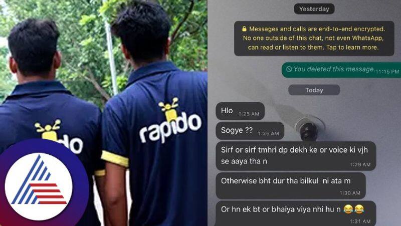 Rapido Driver Sends Creepy Whatsapp Texts To Woman Passenger Tweet Viral 