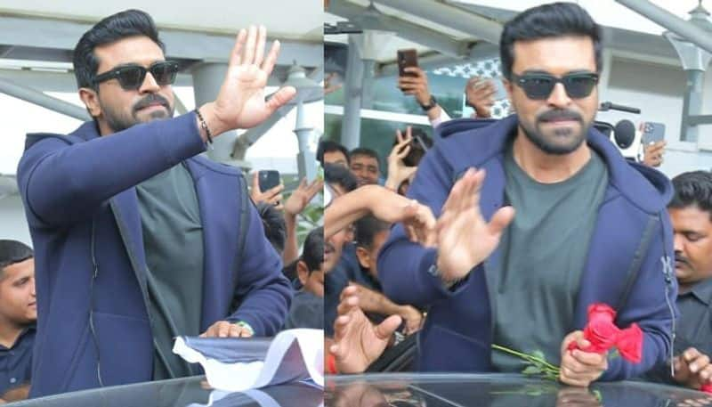 Ram Charan return to india and going to attend india today conclave