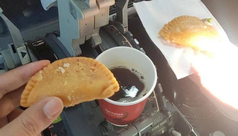 enquiry against pilots who had snacks and coffee inside cockpit hyp 