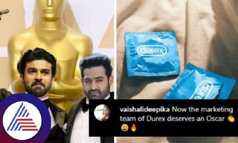 These guys can relate sex to anything Netizens react to Oscar Win Celebrated By Durex anu