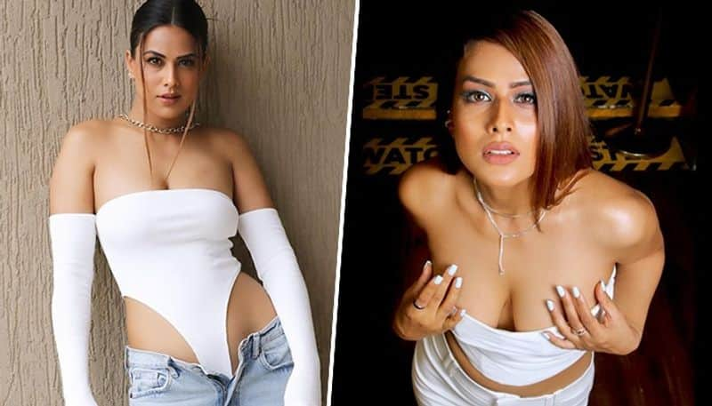 Nia Sharma SEXY Photos: Actress soars heat on Instagram in BOLD white bodysuit with unbuttoned jeans vma