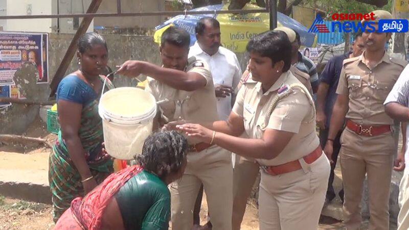 woman try to commit suicide in tiruppur district collector office