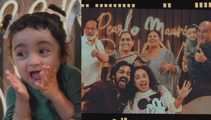 pearly maaney srinish family photo viral vvk