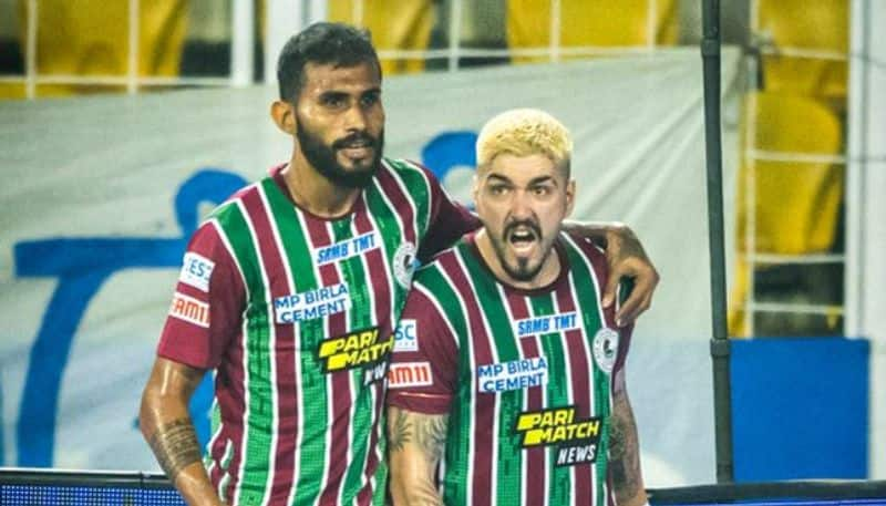 ISL 2022 23 Final ATK Mohun Bagan vs Bengaluru FC halftime report JJE