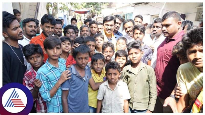 Gali Janardhana Reddy adopted poor children in Koppal gow