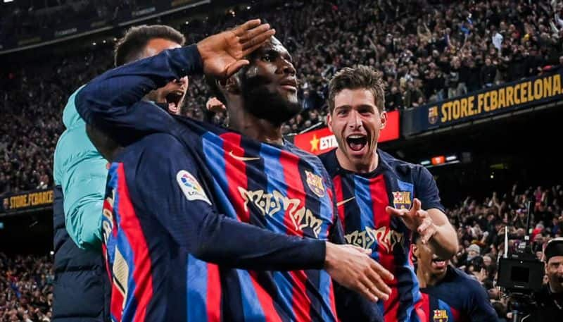 watch video franck kessie injury time goal against real madrid for barcelona saa