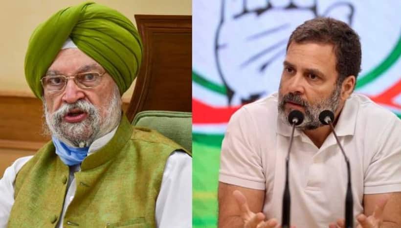 'Getting an ass to run a horse's race': Union minister Hardeep Singh Puri slams Rahul Gandhi