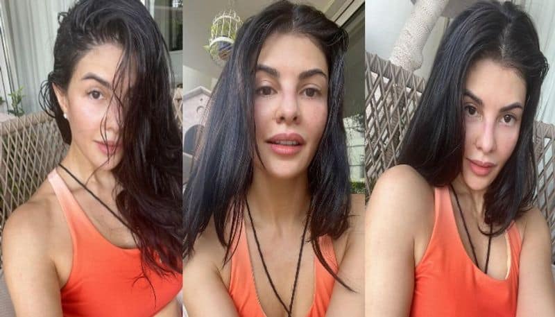 Actress Jacqueline Fernandez no Makeup Photos gone viral