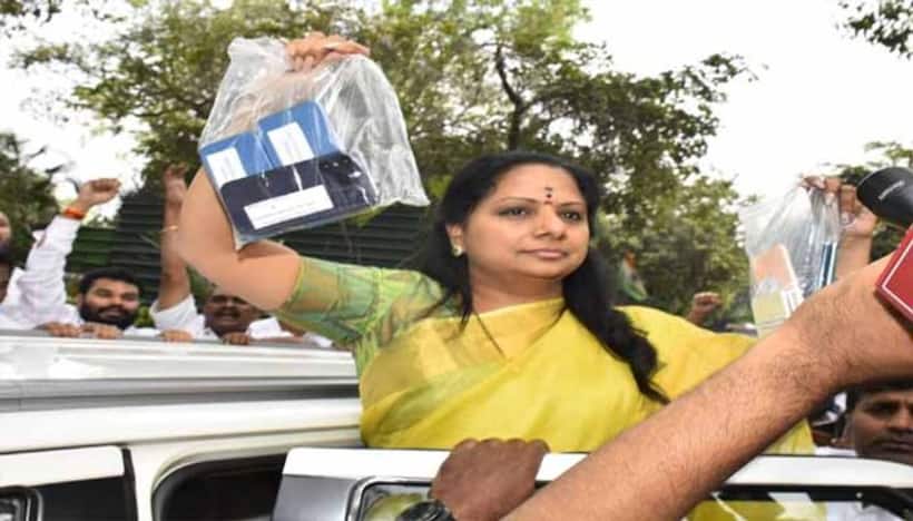 Delhi excise policy case: BRS MLC K Kavitha submits all phones after ED claimed she destroyed them
