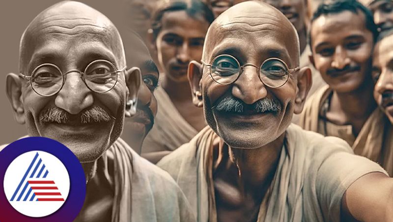 Mahatma gandhi to Abraham lincoln Artist use AI technology to create legends selfie photo surprise netizens ckm 