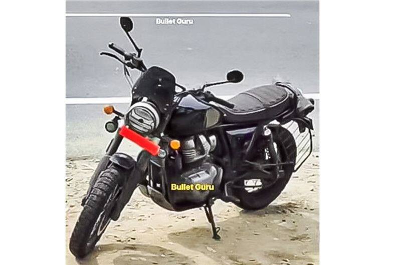 New Royal Enfield 650cc Scrambler Spied prn