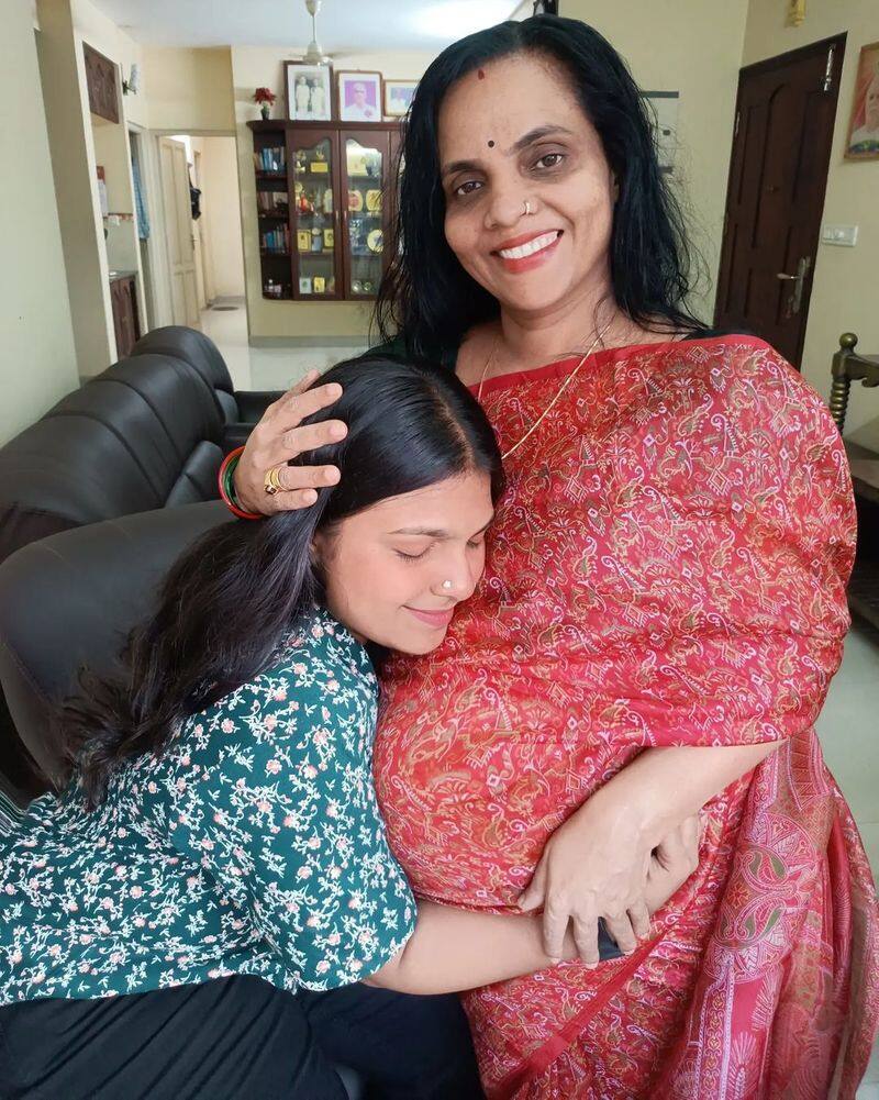 Actress Arya Parvathi's Mother Delivered Baby Girl At 47