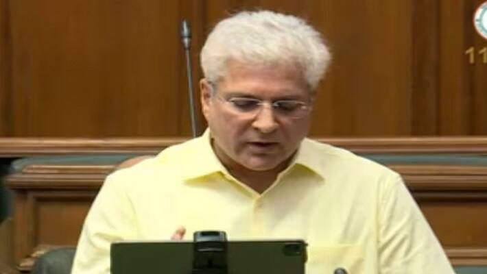 new delhi news delhi budget 2023 updates finance minister kailash gehlot presents budget arvind kejriwal news zrua