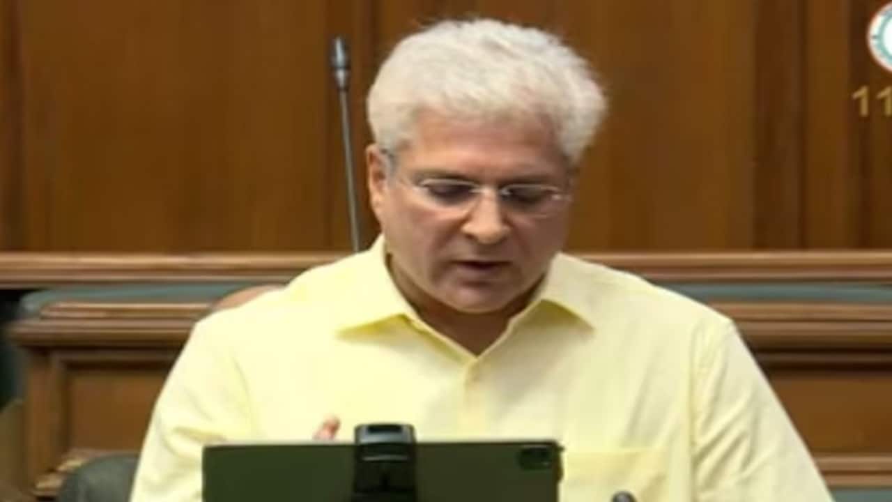new delhi news delhi budget 2023 updates finance minister kailash gehlot presents budget arvind kejriwal news zrua