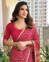 రెడ్ శారీలో సిగ్గు మొగ్గలేస్తూ అషురెడ్డి ఫోజులు.. ఉగాది రోజు ట్రెండ్ మార్చిన బోల్డ్ బ్యూటీ 