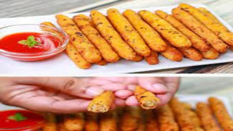 How to make Crispy Beaten Rice Finger Fries in Tamil 