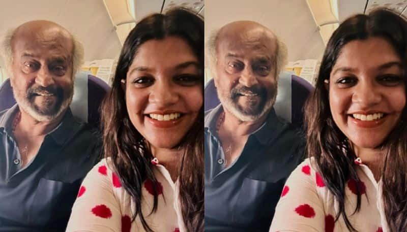 actress aparna balamurali share photos with rajinikanth nrn