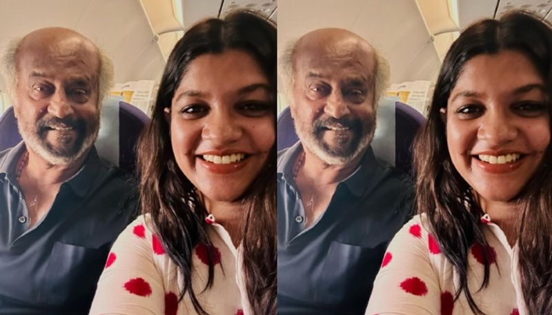 actress aparna balamurali share photos with rajinikanth nrn