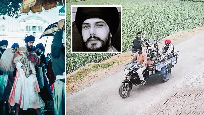 fugitive Waris Punjab De chief and Khalistani supporter Amritpal Singh