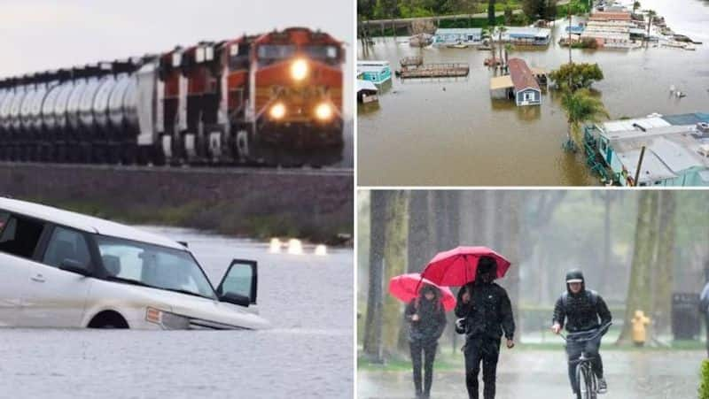 Storm weary California lashed with 12th atmospheric river cloudbursts