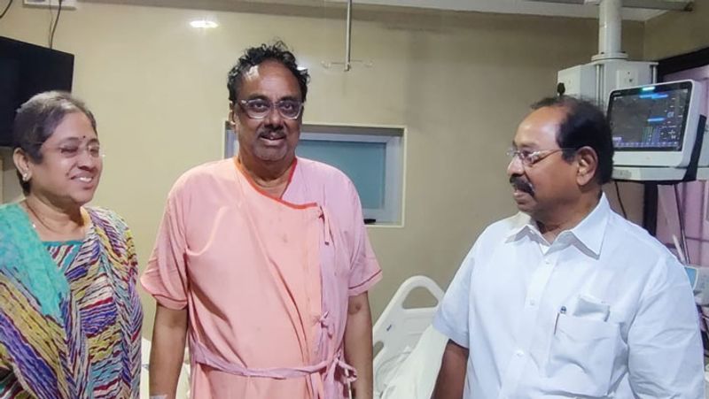 Congress mla EVKS Elangovan is discharged