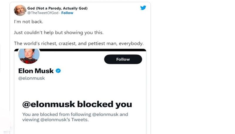 Elon Musk blocks God on Twitter. Heres full story know it-sak