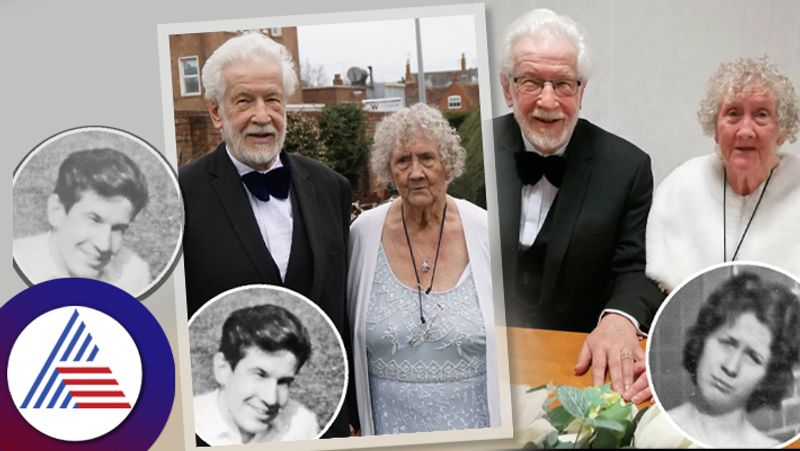 Teenage sweethearts got married after 60 years