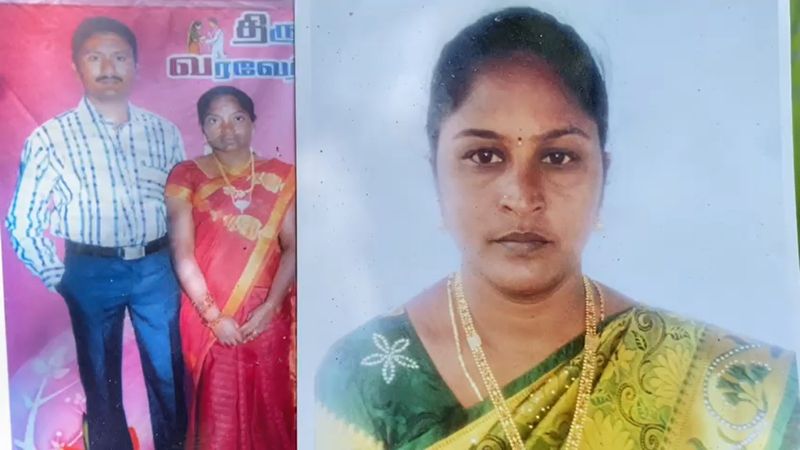 woman give petition to salem district collector about her husband