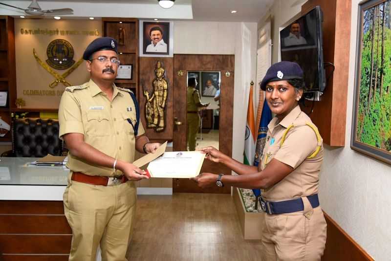 Superintendent of Police praises woman constable who caught acid-throwing man in Coimbatore court premises