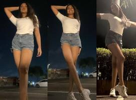 Shivathmika Rajashekar: నడిరోడ్డులో శివాత్మిక బోల్డ్ షో... నిక్కర్లో చక్కర్లు కొట్టిన స్టార్ కిడ్!