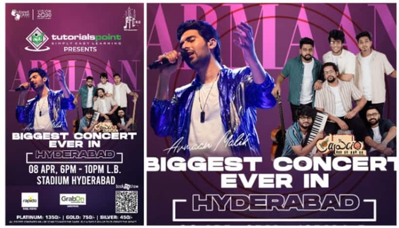 హైదరాబాద్‌లో మ్యూజిక్ కాన్సర్ట్ నిర్వహిస్తున్న స్ట్రీట్ కాజ్.. ఏప్రిల్ 8న సందడి చేయబోతున్న ఆర్మాన్ మాలిక్