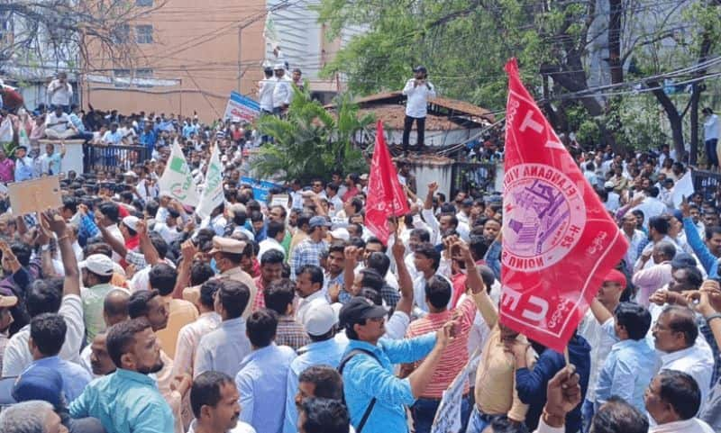 Power department employees to go on strike in Telangana from April 17 RMA