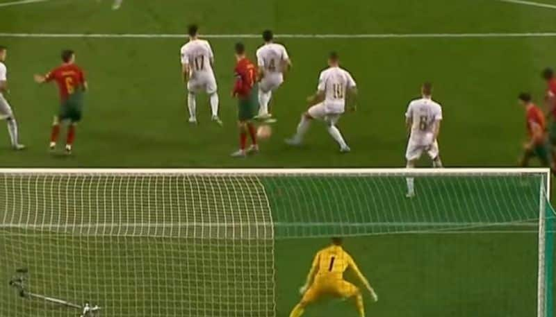 video suggets cristiano ronaldo score a hat trick for portugal saa