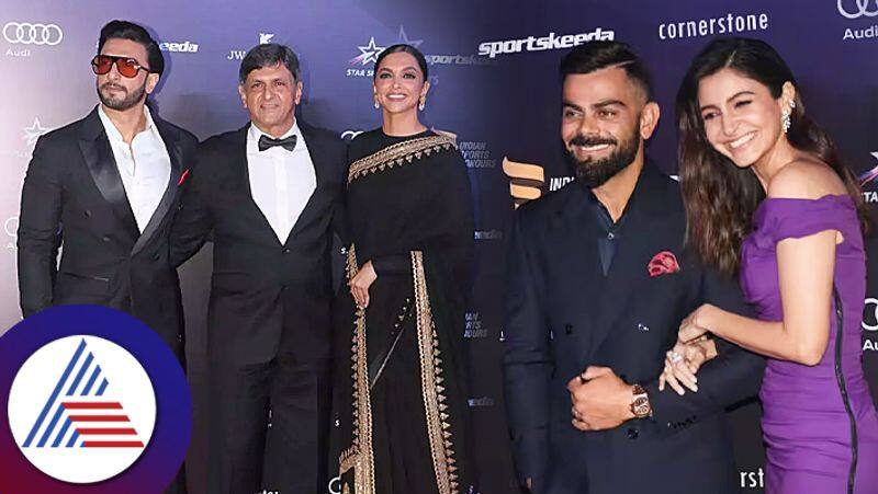 Indian Sports honors 2023 Virat Kohli Anushka Sharma Deepika Padukone amps up style factor at event