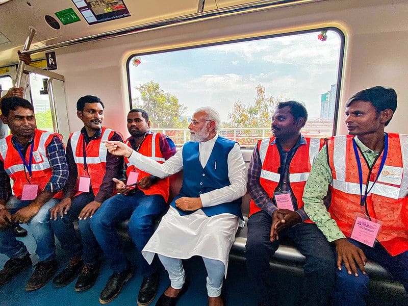 PM Narendra Modi in Karnataka amid election season (PHOTOS)