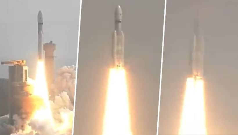 ISRO's heaviest rocket LVM M3 lifts off smoothly in its sixth mission with 36 OneWeb satellites