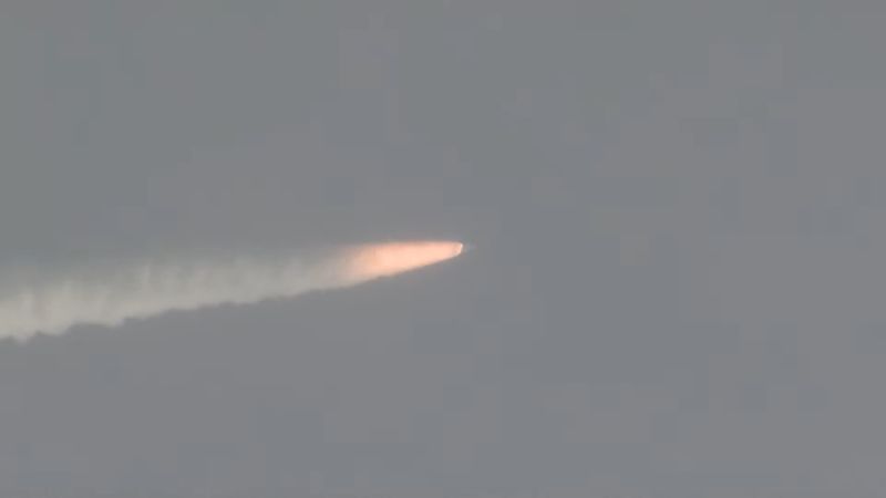 ISRO launches India's largest LVM3 rocket with 36 satellites gow